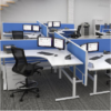 Workstation Corner Adjustable - office furniture