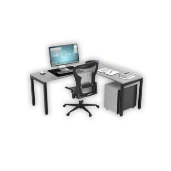 Preset L-Shape Desk - office furniture