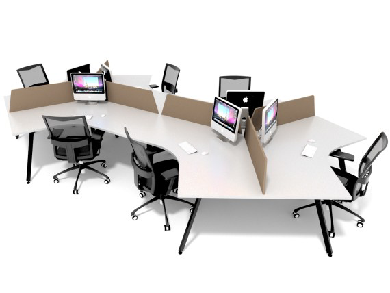 fx linear 120-degree-Angle-Workstations