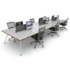 FX 120 6 Person Workstations - office furniture