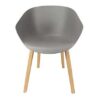 Arn Tub Chair with Natural Loop Timber Legs - office furniture