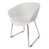 Arn Tub Chair with Chrome Sled base - office furniture