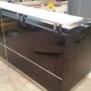 Hugo Metallic Reception Desk - office furniture