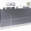 Hugo Metallic Reception Desk - office furniture