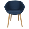 Arn Tub with Timber Loop Legs (Fully Upholstered) - office furniture