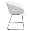 Arn Tub Chair with Chrome Sled base - office furniture