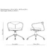 Akron Desk Chair - office furniture