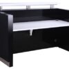 Hugo Metallic Reception Desk - office furniture