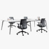 Twist Operative 4 Person Workstation - office furniture