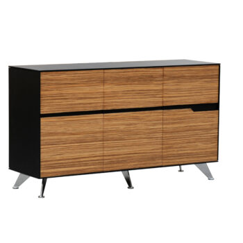 Nova 6 Drawer Timber Veneer Buffet Cabinet - office furniture