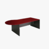 P Shape Executive Desk - office furniture