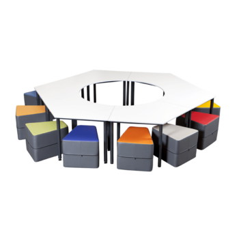 Pentagon Student Table Hub - office furniture