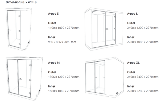Hybrid A Pod All sizes