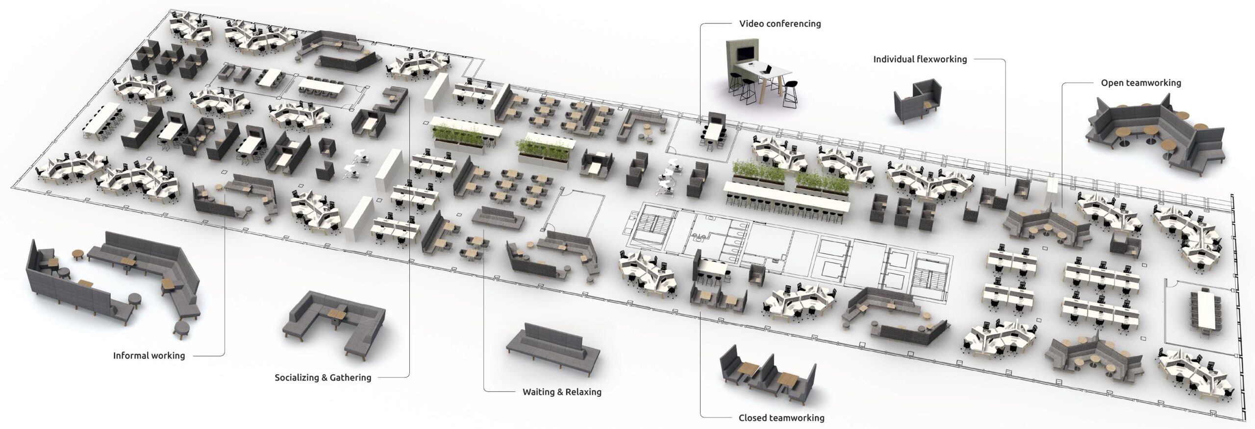 Office layout