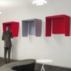 Cocker Wall Mounted Acoustic Phone Box - office furniture