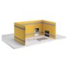 Pli Desk Acoustic Desk Screen - office furniture