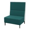 Haven Tall No Arms 1Seater Metal Feet 800x800