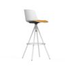 Noom High Stool with 4 Pyramidal Steel Legs - office furniture