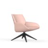 Actiu Noom Arm Chair with 4 Pyramidal Wooden Legs - office furniture