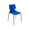 Konfurb Fly 4 Leg Cafe Chair with Glides - office furniture
