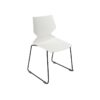 Konfurb Fly Polypropylene Sled Base Cafe Chair - office furniture