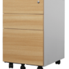 Laminate Draw Pedestal with Castors - office furniture