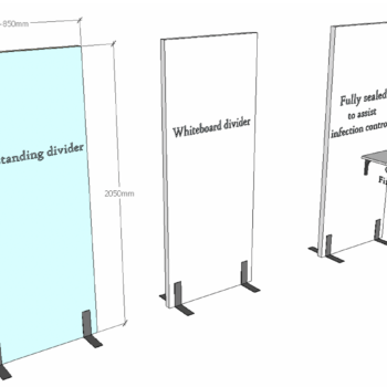 Divider Screens - Infection Control Barrier COVID-19 - Workstations