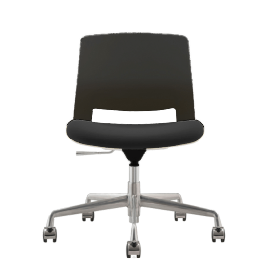 snout castor chair black