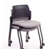 Advanta ALTUS Uph Seat No Arms With Castors Stacked