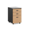 Accent 2 Drawer and File Mobile Pedestal - office furniture