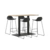 Scope Bar Table – Double - office furniture