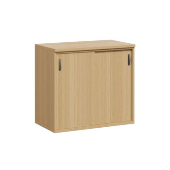 SLIDING DOOR DESK HEIGHT CUPBOARD