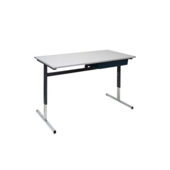 T LEG STUDENT DOUBLE DESK