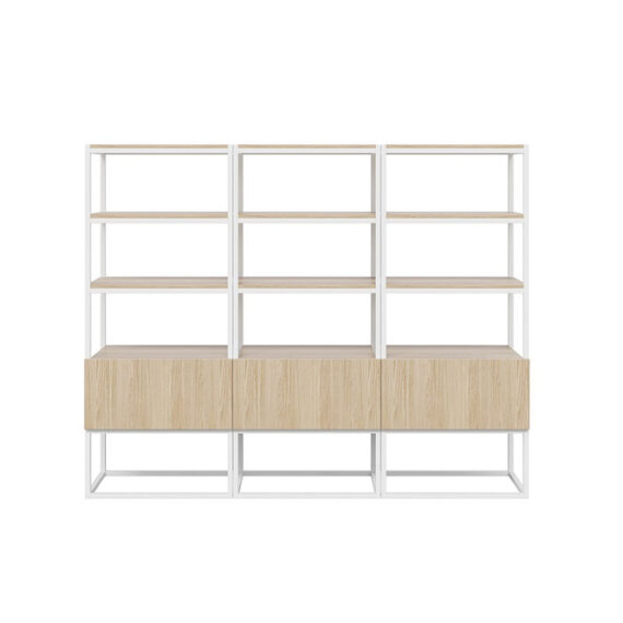 WELDED SHELVING UNIT – WHITE