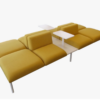 Clarisse Modular Connecting Sofa - office furniture