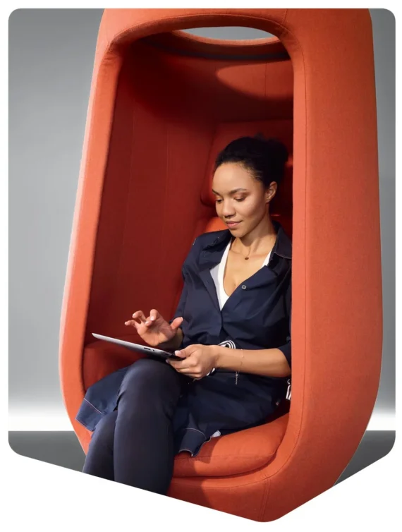 modern contemporary lounge chair hushoffice a11