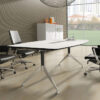 Tenza Boardroom Table 2.4M MTP24WH 2