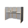 Seachange Acoustic Screen Desk - office furniture