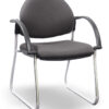 Cube Visitor Chair -KF9120JQ- <br>Was $528 - <strong>Now $123</strong> - office furniture