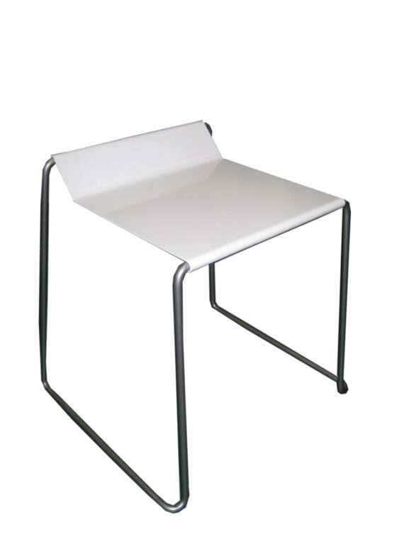 Sling Stool With Back